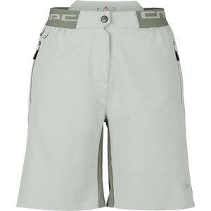 CMP Дамски шорти за колоездене Cmp Women's Free Bike Stretch Bermuda + Mesh Underwear Cycling bottoms - Pistacchio - размер 36 (EU) (155-1998-0512)