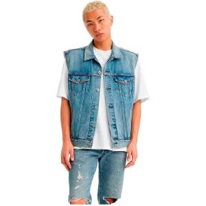 Levi's Потник Levi´s ® Relaxed Trucker vest - Blue (Kentucky Blue Vest)