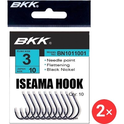 BKK Háček Iseama Diamond Vel. 3 2 × 10 ks