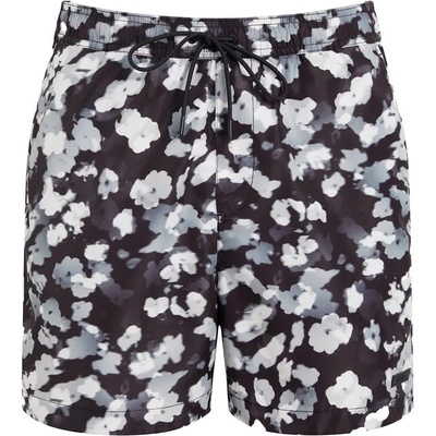 Calvin Klein Бански гащета Calvin klein Medium Drawstring-Print swimming brief - Black (Ck Layered Floral Black Aop)