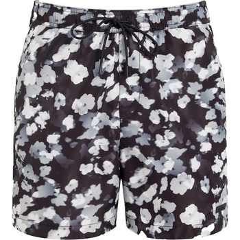 Calvin Klein Бански гащета Calvin klein Medium Drawstring-Print swimming brief - Black (Ck Layered Floral Black Aop)