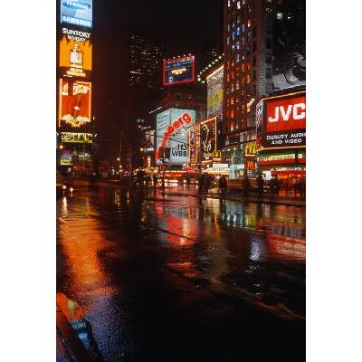 Santi Visalli Plagát, Obraz - Times Square At Night, 26.7 × 40 cm
