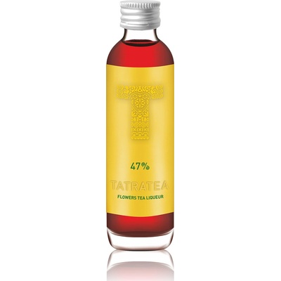 Tatratea Flower 47% 0,04 l (čistá fľaša)