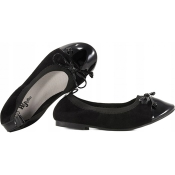 Wojtyłko 5BA22013 dívčí balerínky polobotky černé