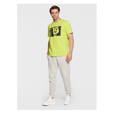Puma T-Shirt Timeout 53648401 Relaxed Fit Zelená