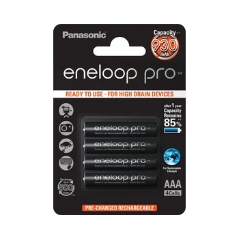Panasonic Eneloop Pro AAA 930mAh 4ks 4HCDE/4BE