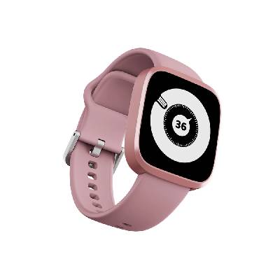 Edge Pink, 1.72" HD Display, Powered by Dual Core, Aerospace-Grade Ultra Light Aluminum Frame, Bluetooth Call, 3D User Interface, 1ATM Waterproof, 24/7 True Heart Rate & Blood Oxygen (6972576182487)