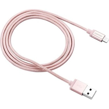 Canyon CNS-MFIC3RG Lightning/USB, 1m, růžový-zlatý