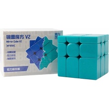 Mirror Cube 3x3 V2 Magnetic UV MFJS hlavolam modrá