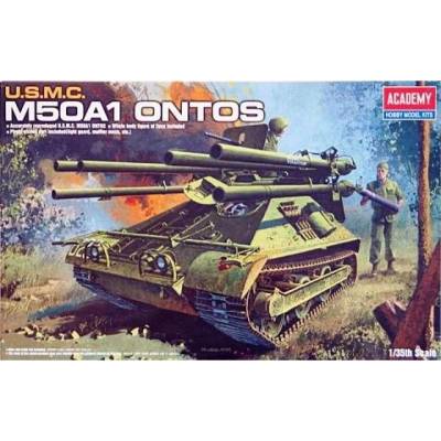 Academy USMC M50 A1 Ontos 1:35