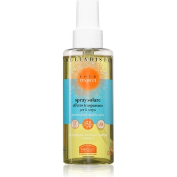 Helan VOGLIA DI SOLE FOUR RESPECT Suntan Spray SPF50+ слънцезащитен спрей SPF 50+ 150ml