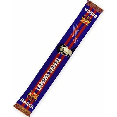 FC Barcelona modro červená portrét podpis Lamine Yamal – Hledejceny.cz