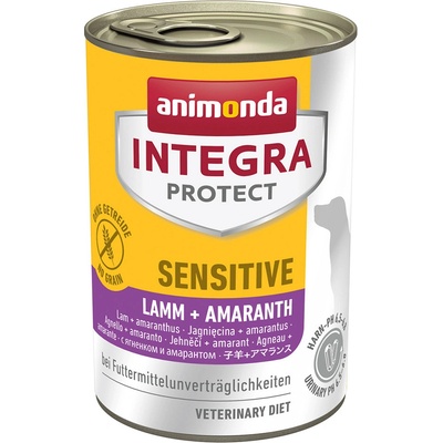 Animonda Integra Protect Adult Sensitive jehněčí & amarant 6 x 400 g