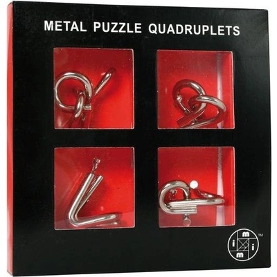 Hlavolamy drátové čtyři sada