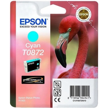 Epson Оригинален патрон Epson T0872, Stylus Photo R1900, 11.4 ml, Cyan (3015101140)