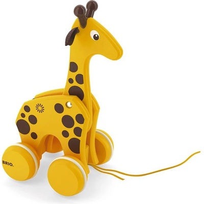 BRIO - Играчка за дърпане Giraffe 30200