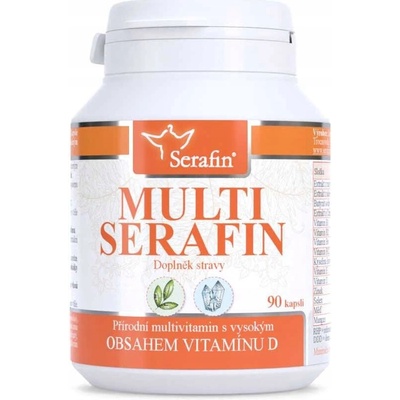 Serafin Multiserafin 300 mg s vitamínom D 90 kapsúl