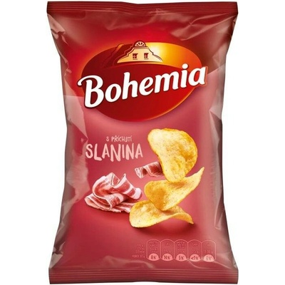 Bohemia Chips s příchutí slanina 60 g