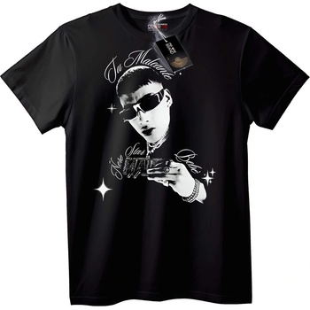 NOONEBRAND Тениска Ju Malente Нова RAP Звезда - XS, White