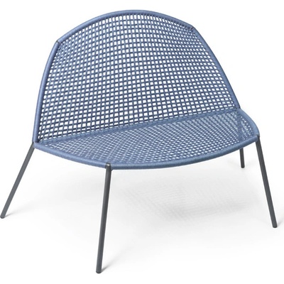 FISCHER MÖBEL Kreslo BLOOM Lounge 3260AS-442 blue