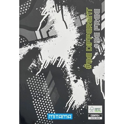 Mitama Sešit Fantasy colours A4 linkovaný s okraji BDBF