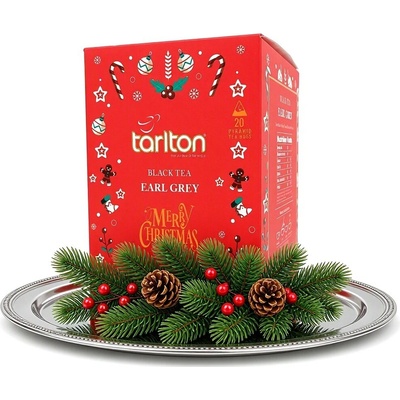 TARLTON Merry Christmas Earl Grey 20 x 2 g