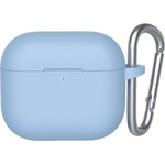 Blueo Калъф за AirPods 3 - Защитен калъф от течен силикон - небесно син