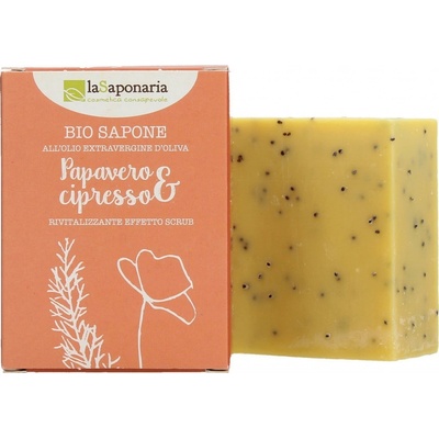 laSaponaria BIO mýdlo Mák a Cypřiš 100 g – Zbozi.Blesk.cz