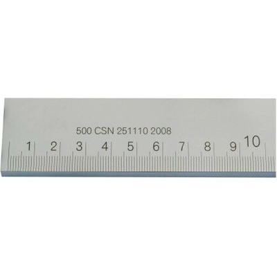 KMITEX Měřítko ploché s přesahem 2000x50x10mm tř. 2 KM1004