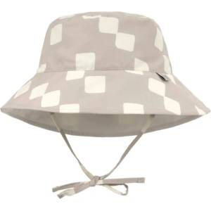 Lassig Слънцезащитна шапка Lassig - Bucket Hat, Checkerboard Stone, размер 45/47, 7-12 м (4066239165558) - ozone