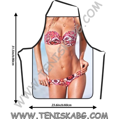 Секси престилка цветен бански
