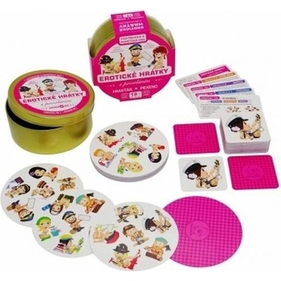 Erotické hrátky s povoláním 2v1 v plechové krabičce – Zboží Mobilmania