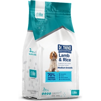 Dr. Trend Premium Dog Food Adult Medium Breed Lamb храна за кучета средна порода с агнешко 2kg