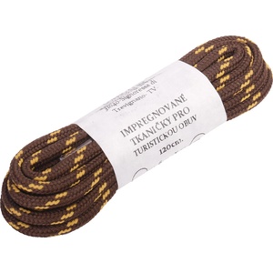 DURAS zebra multipack / Многопакет кръгли връзки за обувки - кафяви 180 см (do0101)