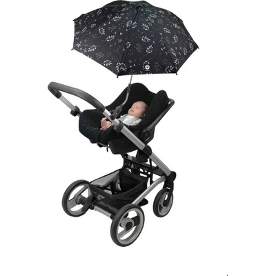 Dooky slunečník Romantic Leaves Black – Zbozi.Blesk.cz