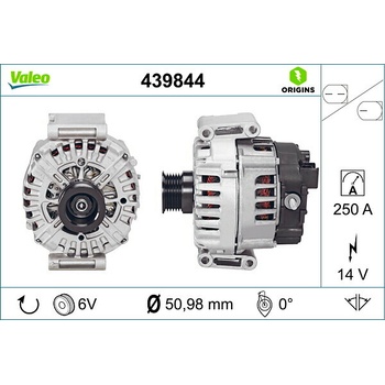 Alternátor VALEO 439844