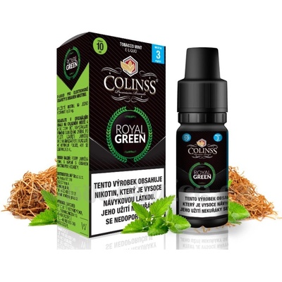 Colinss Royal Green Tabák s mátou 10 ml 0 mg