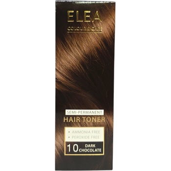 ELEA Professional тонер за коса, Номер 10, Тъмен Шоколад, 1 брой