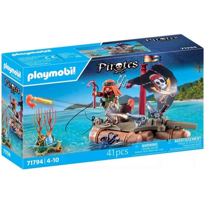 Playmobil 71794 Pirátska plť s pokladom