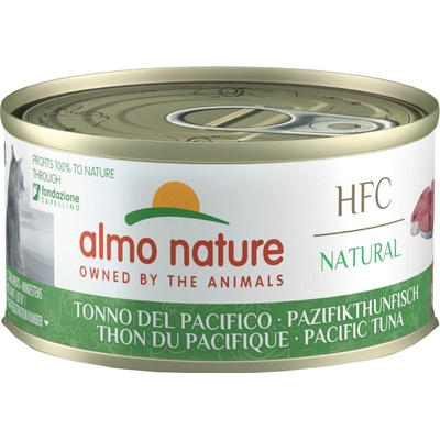 Almo Nature HFC Natural pacifický tuniak 6 x 70 g