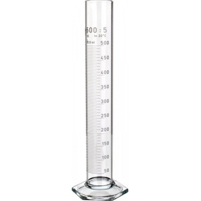 Odmerný valec nízky B sklo 250 ml