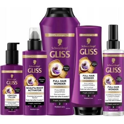 Gliss šampon pro oslabené vlasy extra objem 2000 ml