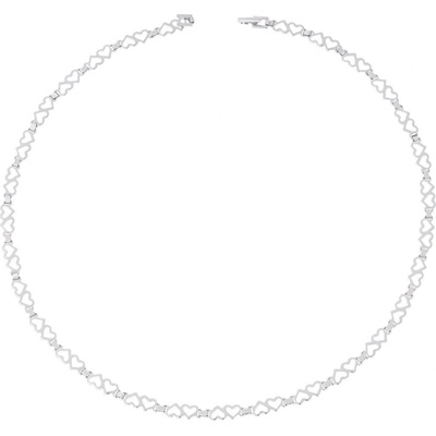 SSteel Náhrdelník srdíčka NAHCHO0053 Ocel