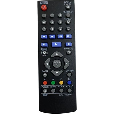 Dálkový ovladač Eclipsera AKB73896401 pro Blu-ray LG