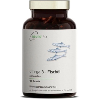 NeuroLab® Vital Омега 3 - рибено масло - 120 капсули