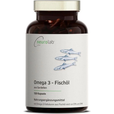 NeuroLab® Vital Омега 3 - рибено масло - 120 капсули