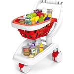 Детска Количка за Пазаруване с аксесоари 2в1, Market shopping cart, 36 Части, 51x35x43 cm
