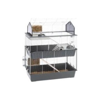 Ferplast Klec Barn dvoupatrová 95 x 57 x 121 cm