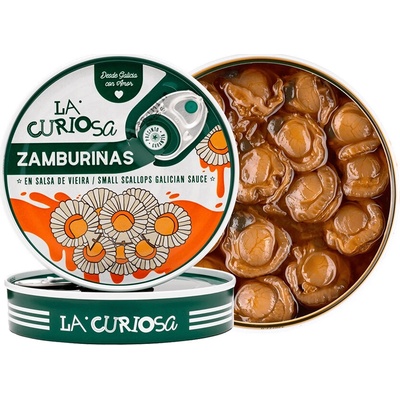 La Curiosa Hřebenatky v galicijské omáčce 110 g
