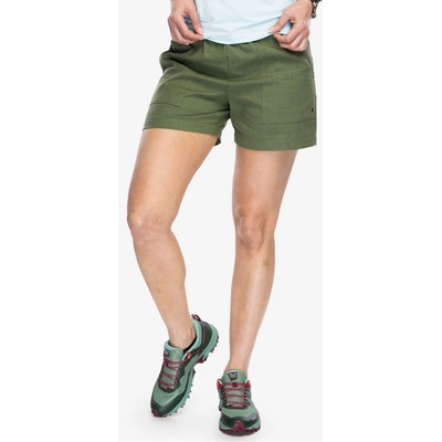 Turbat Goa Hemp Shorts turistické kraťasy dámské bronze green